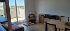 JOUY-LE-MOUTIER – Quartier de la Rosée - Appartement 2 pièces meublé • 41 m² • Terrasse • Parking • Vue dégagé