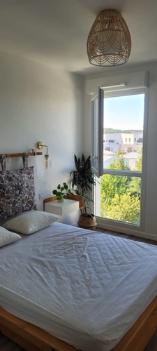 JOUY-LE-MOUTIER – Quartier de la Rosée - Appartement 2 pièces meublé • 41 m² • Terrasse • Parking • Vue dégagé