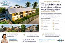 T3 avec terrasse au sein d'une résidence élégante – Baie-Mahault