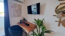 Studio raffiné avec vue imprenable sur le port de Saint-François
