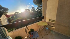 T1 cabine, piscine tennis,  face au golf du Cap d'Agde