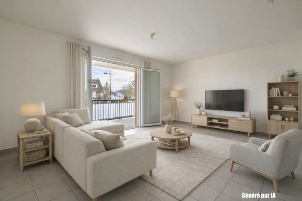 Appartement 4 pièces 78m² avec balcon, ascenseur, parkings - ARPAJON (91)