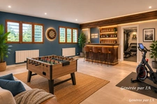Charmante maison atypique de 9 pièces à vendre, à Montlhéry avec potentiel d’aménagement