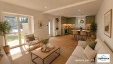 Maison de ville rénovée à vendre, 4 pièces, jardin - SAINT VRAIN