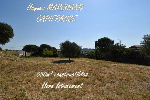 Terrain à vendre  MURVIEL LES BEZIERS (34)