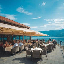 A vendre LAC d'AIGUEBELETTE LE LAC (73), FDC Bar, Restaurant, terrasse CA 2023 = 965KE