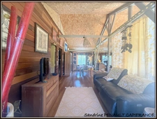 A VENDRE A KOUROU UNE CHARMANTE MAISON T5 EN BOIS DE 133 m² SUPERFICIE TERRAIN 2 HECTARES - AU PRIX DE 346 500 €.