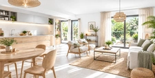 Appartement d'exception 4 pièces - 87m2 - Terrasse et Jardin 105m2 à Aix les Bains 