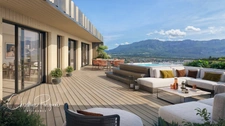 Appartement en Attique  - 5 pièces - 150m2 + 62m2 de terrasse à vendre à Lac - AIX LES BAINS (73)