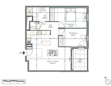 appartement à vendre 3 pièces ANTIBES (06)