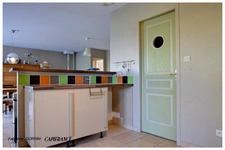 Maison à vendre 5 pièces SAINT JEAN DE LIVERSAY (17) PLAIN PIED, 3 CHAMBRES, GARAGE, TERRAIN CLOS, VUE DEGAGEE SANS VIS A VIS.