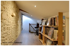 Maison à vendre 6 pièces TRIZAY (17) MAISON EN PIERRE ENTIEREMENT RENOVEE, BEAUX VOLUMES, 3 CHAMBRES, GARAGE, APPENTIS, ABRIS DE JARDIN.