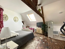 Maison ancienne de charme, jardin avec jacuzzi, hyper centre Noailles, tout à pied.