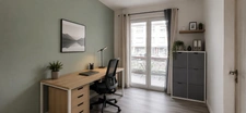 Appartement à vendre T3 bis AIX LES BAINS (73) 2 chambres, 1 bureau, parking et cave
