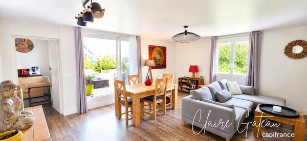 Appartement à vendre 4 pièces CHAMBERY (73) Duplex avec terrasse de 24 M², vue dégagée et garage