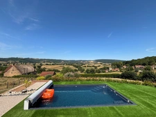 Maison plain-pied 124 m² 3 ch + piscine chauffée + terrain 2300 m² – calme - Proche de Saint-Gengoux-le-National