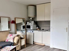 DEAUVILLE – Studio cabine avec balcon, vue sur le parc