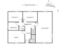 Aux portes de Deauville – Maison familiale de 161 m² avec jardin et fort potentiel