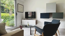 Charmant appartement 2 pièces avec terrasse et vue sur parc – Honfleur centre à pied