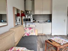 DEAUVILLE – Studio cabine avec balcon, vue sur le parc