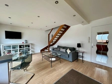 DEAUVILLE – Adresse d’exception à deux pas de la plage et du centre -Duplex lumineux avec balcon