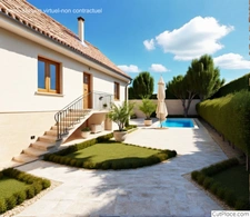 Aux portes de Deauville – Maison familiale de 161 m² avec jardin et fort potentiel
