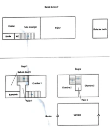 Maison familiale 4 pièces – 3 chambres – Jardin Sud-Ouest – Aucun travaux – Accès rapide Lille