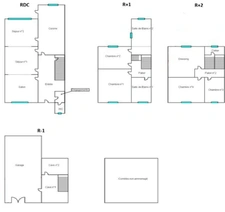 Maison bourgeoise Art Déco – Double garage – Jardin sud – Avenue de la République à MARCQ-EN-BAROEUL (59)