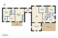 LE MINIHIC SUR RANCE - ENSEMBLE DE DEUX MAISONS - TERRAIN 1284 m2 - FORT POTENTIEL