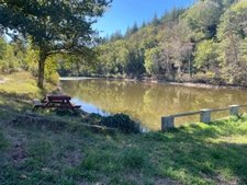 Etang de 6000 m2 sur parcelle d'1,6 hectare