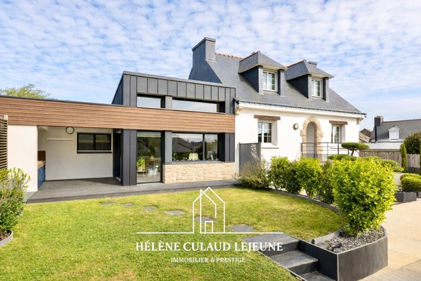 MAISON RÉNOVÉE AVEC SUPERBE EXTENSION - 122 m² - ARRADON 