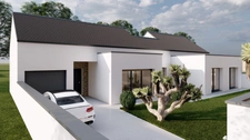 MAISON CONTEMPORAINE PLAIN PIED - 114 m² - GRAND CHAMP CENTRE