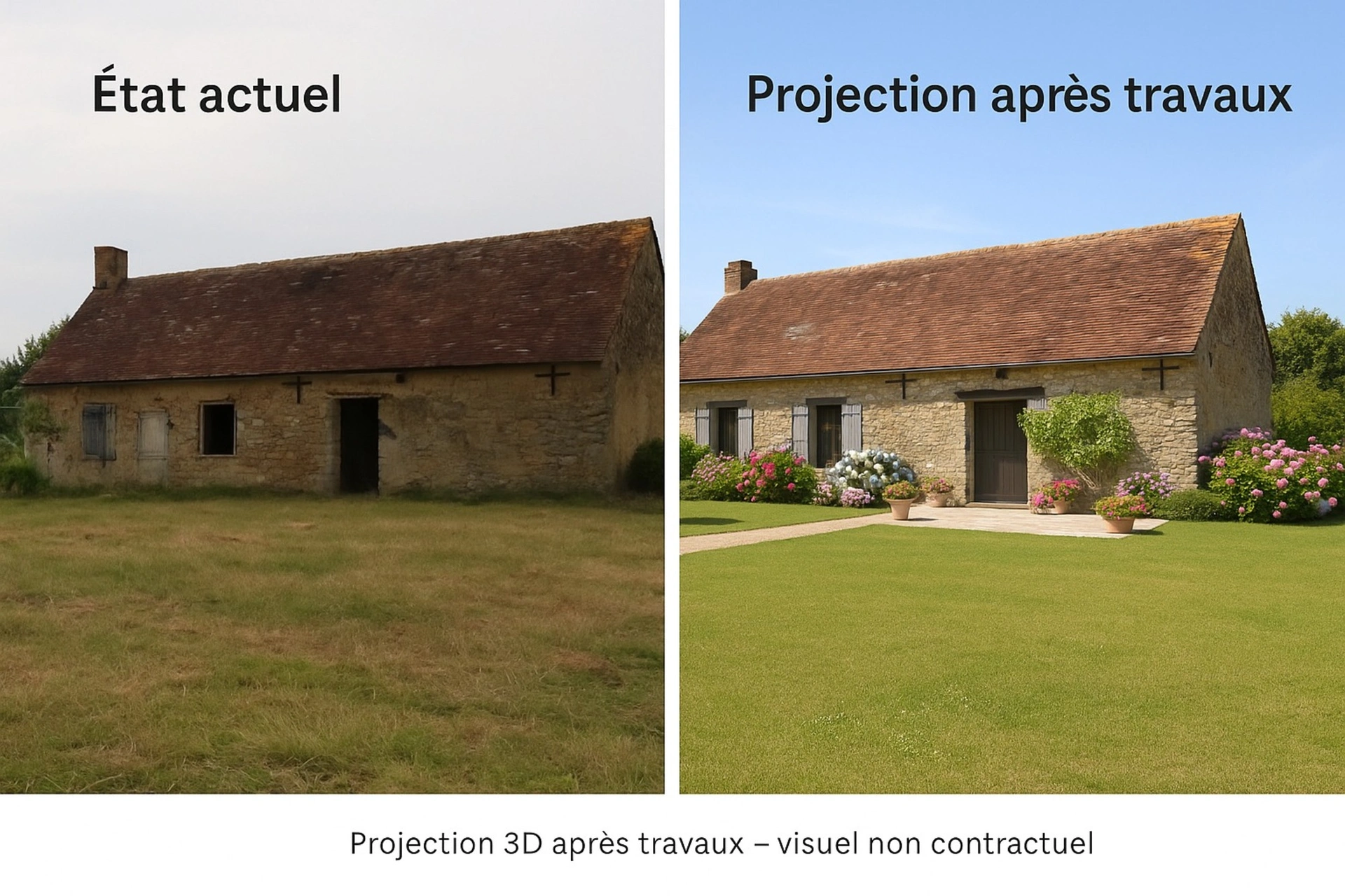 Maison 3 pièces 65 m² · à Mareil-sur-Loir · 65 m² · 50 000 €