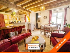 Maison de charme – 90 m² – 3 chambres – jardin clos – garage – PONTVALLAIN (72)