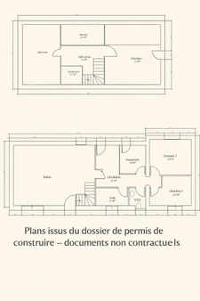 Maison à vendre 3 pièces MAREIL SUR LOIR (72)