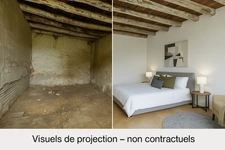 Maison à vendre 3 pièces MAREIL SUR LOIR (72)