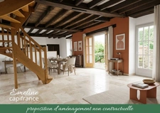 Maison de bourg avec jardinet et studio indépendant