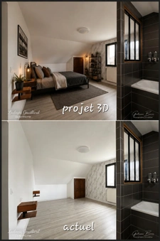 BAISSE DE PRIX. Maison climatisée 8 pièces, 6 chambres à 10/15 minutes de Châtellerault. 