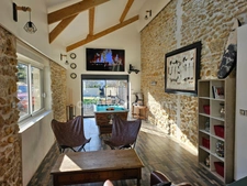 MAISON, esprit Loft 5 pièces, à vendre TAVERNY (95) possibilité de : 2 à 4 chambres, places de PARKINGS, terrasse et jardin plein SUD