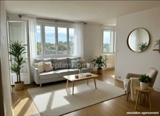SAINT JEAN DE LA RUELLE au pied du Tram Rol Tanguy Appartement très lumineux de 68 m2