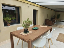 MAISON DE CARACTÈRE - 208 M² DONT VÉRANDA 45 M² - ACCESSIBLE PMR - GRANGE 180 M² AVEC FOSSE DE VISITE - TERRAIN 7000 M² - VANNES 20MIN, PLAGES 30MIN  Saint-Jean-Brévelay (56660) - À 20 minutes de Vann
