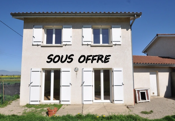 Maison 75,80 m² - 3 chambres - garage - jardin