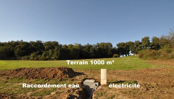 Terrain à vendre  PACT (38270) 1000 M²