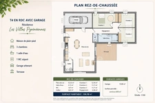 villa neuve T4 + garage RE2020 disponible à partir d'octobre 2026