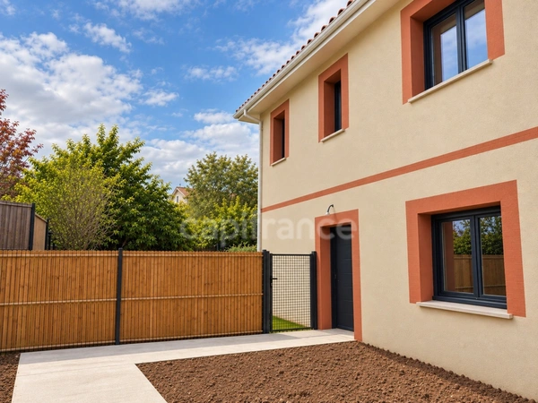 PLAISANCE-DU-TOUCH – Maison neuve T4 91 m² – RE2020 – Jardin & 3 parkings