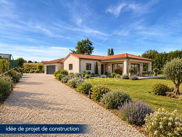 RIEUMES – Terrain à bâtir 759 m² viabilisé – proche centre – 91 500 €
