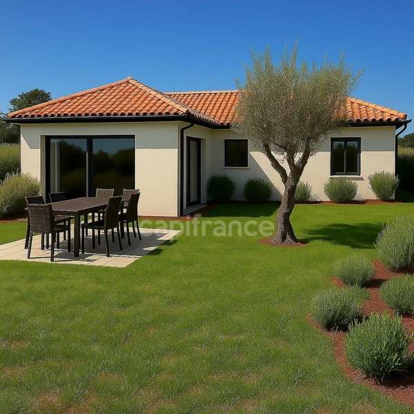 Maison à vendre 4 pièces  non mitoyenne Terrain 750m2 PALAMINY (31)