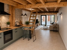 L'Isle En Dodon – Maison de village mitoyenne à rénover avec 700 m² de terrain, toiture neuve et fort potentiel