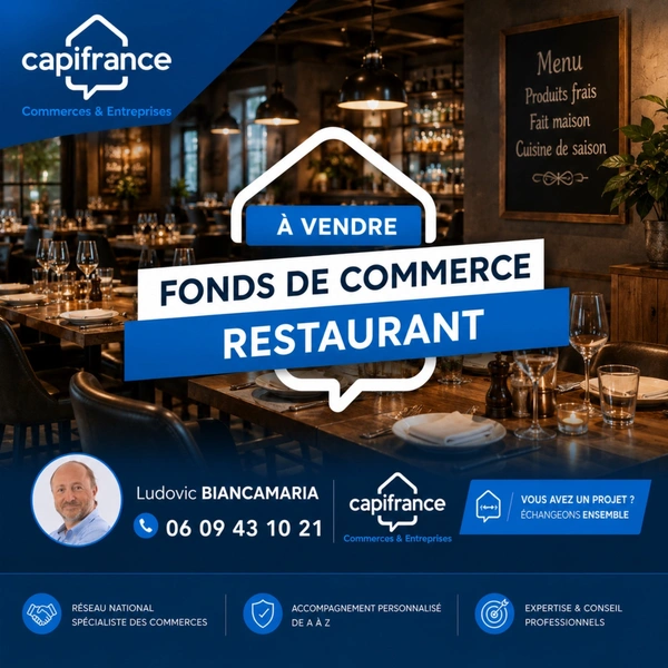 restaurant à vendre GIVORS (69) très beau restaurant du midi, cuisine traditionnelle, 150m2 environ, 2 terrasses annuelles, emplacement N°1