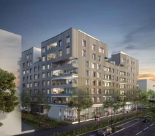Dpt Rhône (69), à louer VILLEURBANNE Local commercial/service de 112,40m2 rue Léon Blum à la soie 